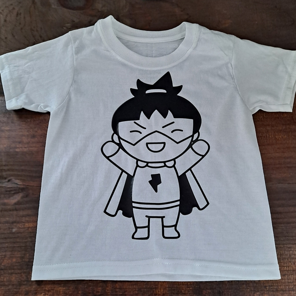 100% cotton toddler 2/3T supergirl t-shirt